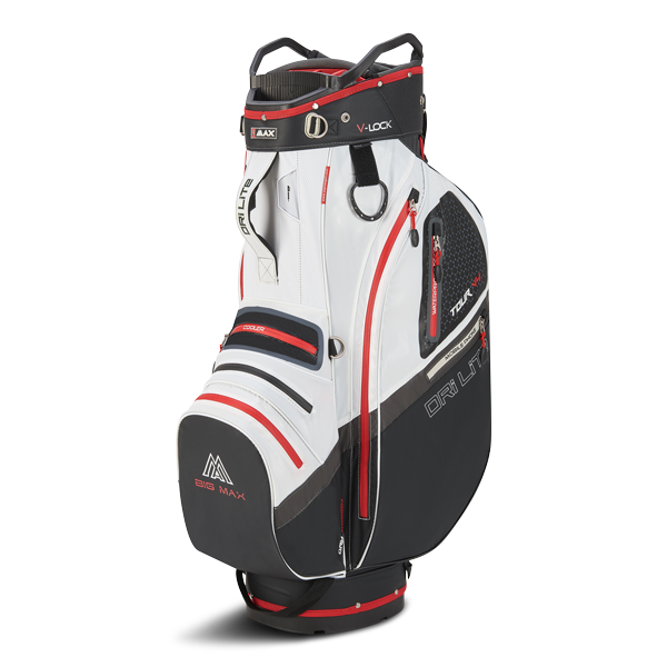 Big Max Dri Lite V-4 Cartbag  Big Max black-white-red  