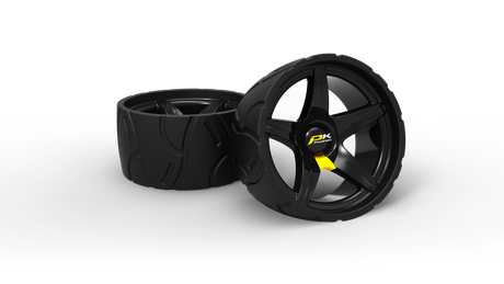 PowaKaddy Low Profile Wide Wheels FW, C2 FX & CT  PowaKaddy   