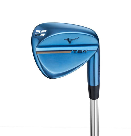 Mizuno T24 Blue Ion Wedge - Stahl Schaft Golfschläger Mizuno Golf Dynamic Gold Tour Ausgabe S400 46 Grad 4 Grad