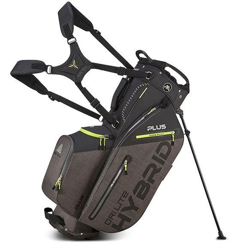 Big Max Dri Lite Hybrid Plus Standbag Big Max Schwarz-Grau-Limette