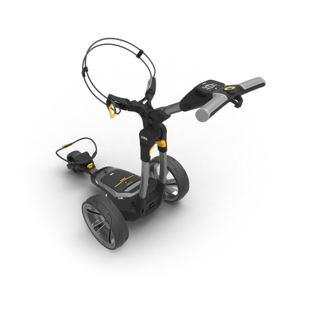 PowaKaddy Ultra Compact CT6 EBS XL Lithium Range - Gun Metal Golftrolley Elektrisch PowaKaddy   