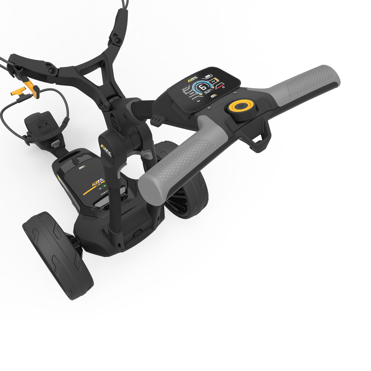 PowaKaddy Ultra Compact CT6 Lithium Range - Black Golftrolley Elektrisch PowaKaddy   