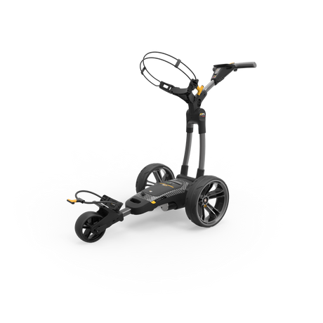 PowaKaddy Ultra Compact CT8 GPS XL Lithium Range - Gun Metal Golftrolley Elektrisch PowaKaddy   