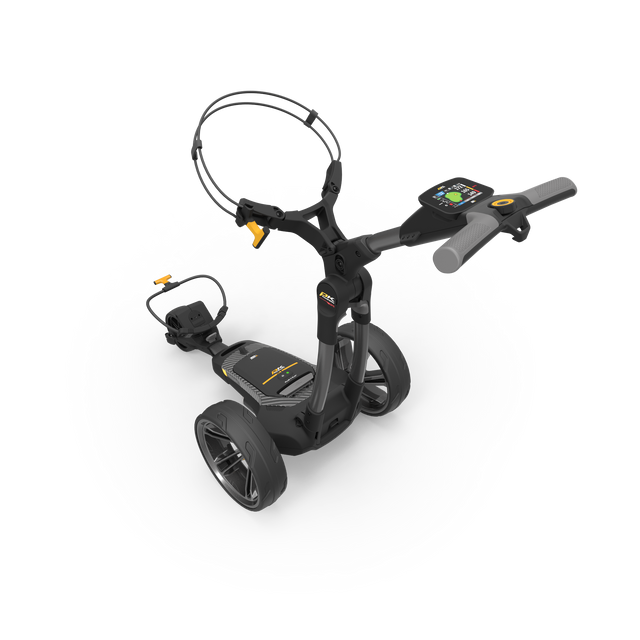 PowaKaddy Ultra Compact CT8 GPS EBS XL Lithium Range - Gun Metal Golftrolley Elektrisch PowaKaddy   