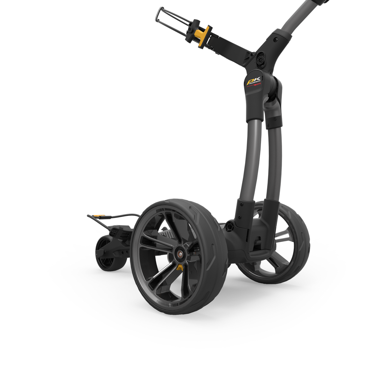 PowaKaddy Ultra Compact CT8 GPS EBS XL Lithium Range - Gun Metal Golftrolley Elektrisch PowaKaddy   