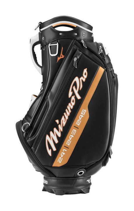 Mizuno Pro Tour Staff Golf Bag Golfbags und Taschen Mizuno Golf Schwarz-Kupfer (9075)