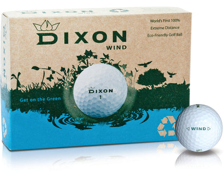 Dixon Wind Golfball weiß bedruckbar Dixon Golf