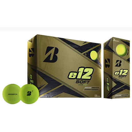 Bridgestone e12 Soft Golfball grün bedruckbar Bridgestone Golf