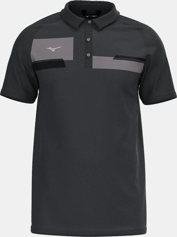 Mizuno Interlock Polo  Mizuno Golf Schwarz S 