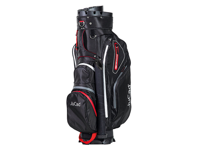 JuCad Bag Manager Aquata  Jucad Golf schwarz-rot-grau Arial Logo per Email