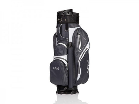 JuCad Bag Manager Aquata Golfbag Jucad Golf grau-weiß Arial rot