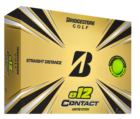 Bridgestone e12 Contact Golfball grün bedruckbar  Bridgestone Golf   