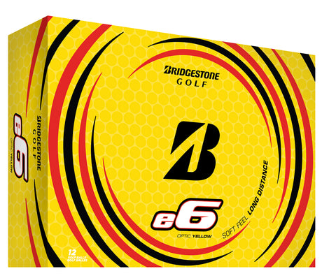 Bridgestone e6 Golfball weiß bedruckbar  Bridgestone Golf   