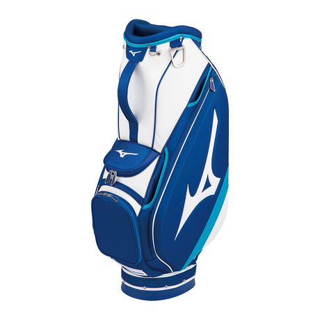 Mizuno Tour Cart Bag FY22 Golfbags und Taschen Mizuno Golf Weiß/Blau  