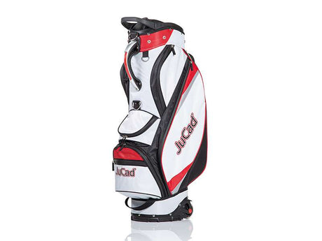 JuCad Bag To Roll Golfbag Jucad Golf schwarz-weiß-rot Arial rot