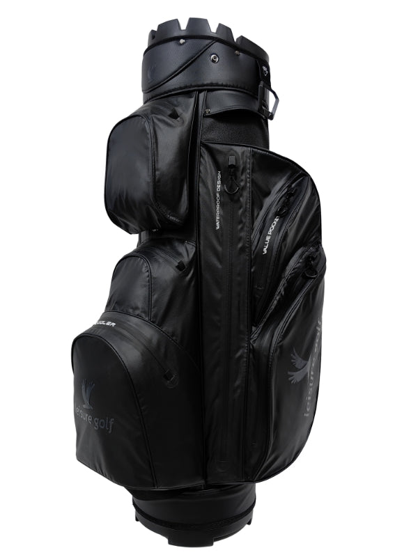 Leisure Golf Watersafe Organizer Cartbag Black Edition  Leisure Golf   