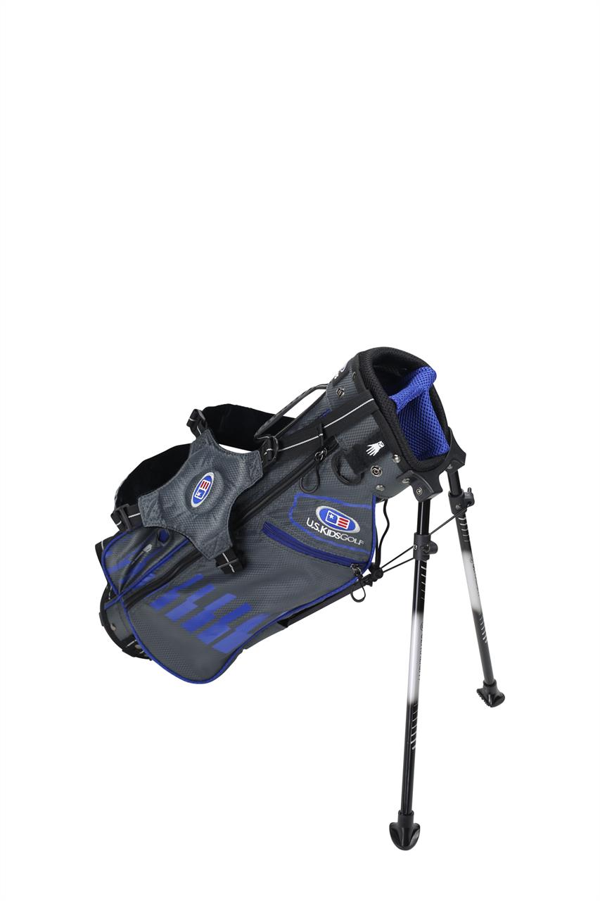 U.S. Kids 2020 Ultralight 45 Stand Bag  US Kids Golf Grau/Blau  