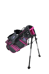 U.S. Kids 2020 Ultralight 45 Stand Bag  US Kids Golf Grau/Pink  