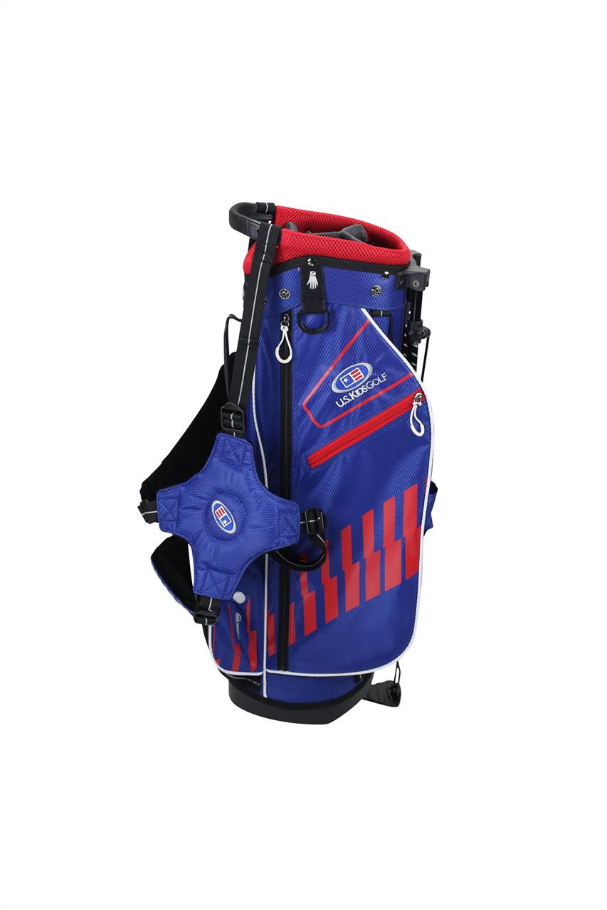 U.S. Kids 2020 Ultralight 51 Stand Bag  US Kids Golf Blau/Rot  