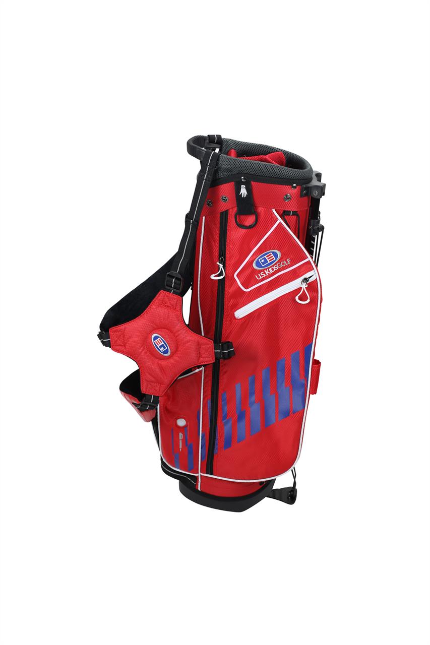 U.S. Kids 2020 Ultralight 54 Stand Bag  US Kids Golf Rot/Weiß/Blau  