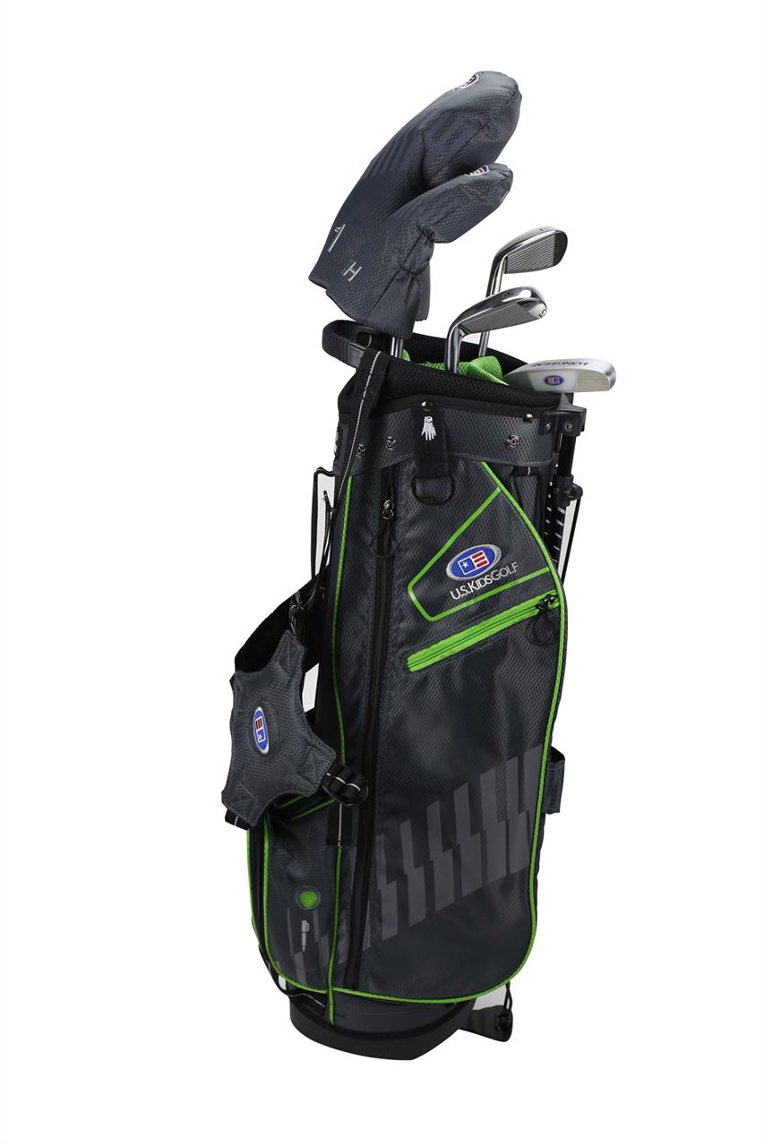 U.S. Kids 2020 Ultralight 57 5 Schläger Stand Bag Set Grau/Grün  US Kids Golf   