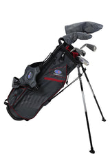 U.S. Kids 2020 Ultralight 60 5 Schläger Stand Bag Set Grau/Rot  US Kids Golf   