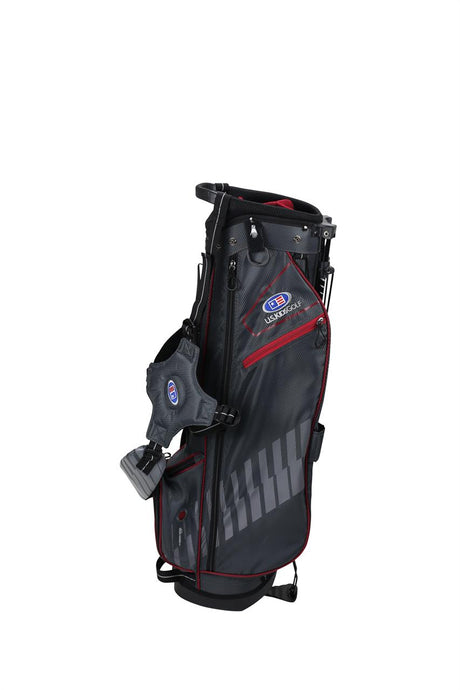 U.S. Kids 2020 Ultralight 60 Stand Bag Grau/Rot  US Kids Golf   