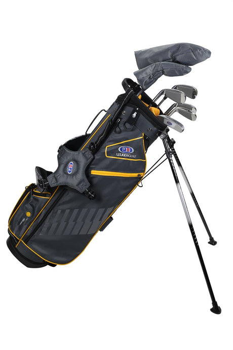 U.S. Kids 2020 Ultralight 63 7 Schläger Stand Bag Set Grau/Gold  US Kids Golf   