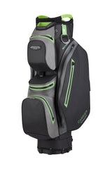 Bennington Golf DRY 14 CARRIER Waterproof Cartbag  Bennington Golf Black/Canon Grey/Lime  