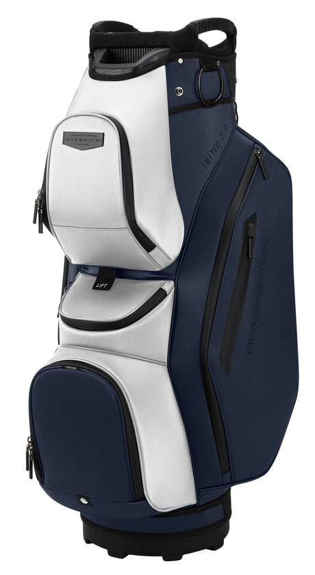 Bennington Limited 2.0 FO 14 Waterresistant Cartbag  Bennington Golf navy/white  