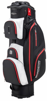 Bennington Golf QO 14 WaterResistant Cartbag  Bennington Golf Black/White/Red  