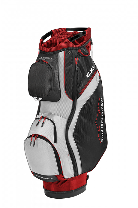 Sun Mountain CX-1 Standard Cartbag  Sun Mountain Golf Bright Red/Black/White  