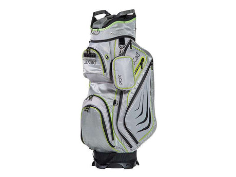 JuCad Bag Captain Dry Golfbag Jucad Golf grau-grün Arial rot