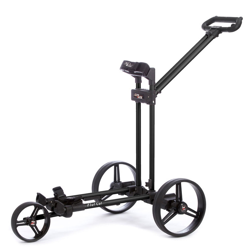 Flat Cat Pushtrolley Drei-Rad  Flat Cat Golf Schwarz  