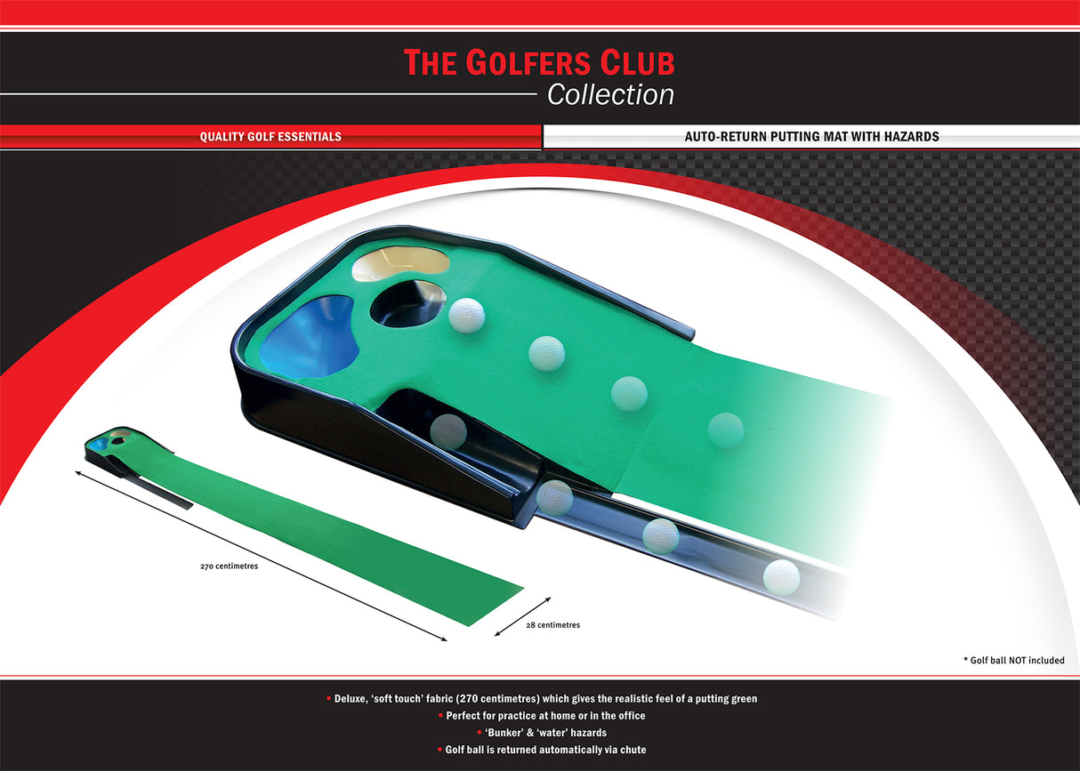 The Golfers Club TRAY PUTTING MATTE  The Golfers Club   