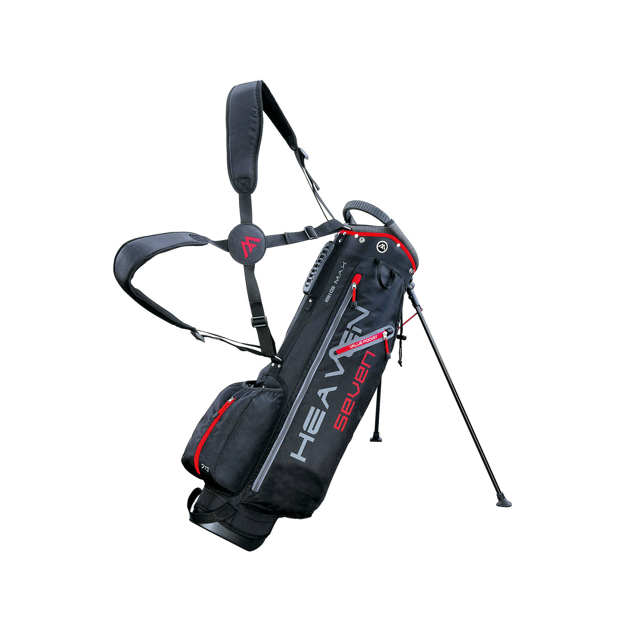 Big Max Heaven Seven Carrybag  Big Max black-red  