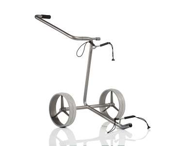 JuStar SILVER manuell 2-Rad Golftrolley  Justar Golf   