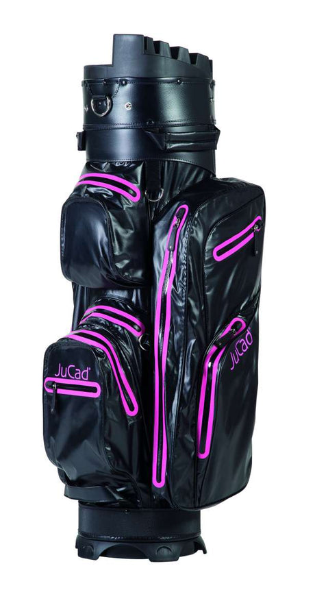 Jucad Bag Manager Dry Golfbag  Jucad Golf schwarz-pink Arial Logo per Email