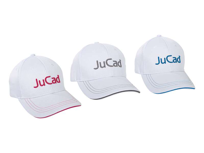 Jucad Kappe strong  Jucad Golf Weiß-Schwarz  