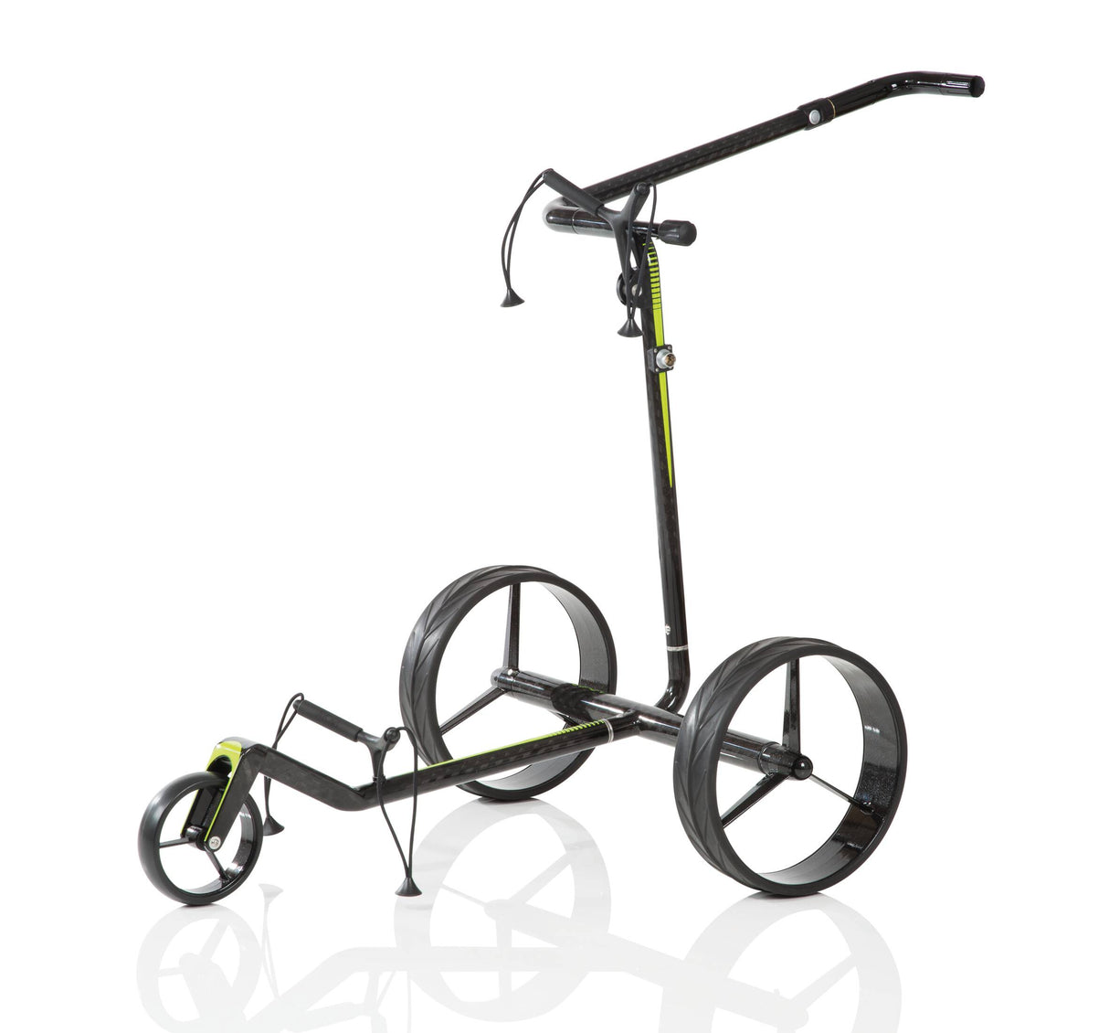 Jucad Carbon Travel 2.0 Elektro- Golftrolley Golftrolley Elektrisch Jucad Golf   