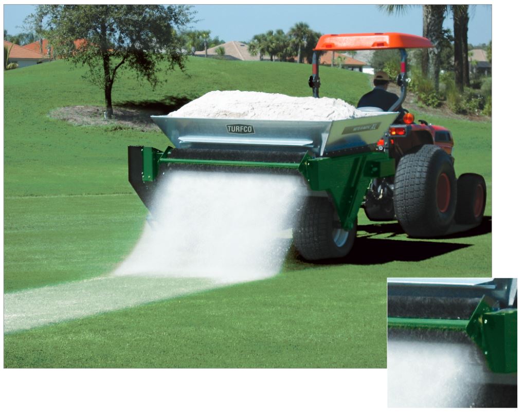 TURFCO METE-R-MATIC XL TOPDRESSER  Golftech   