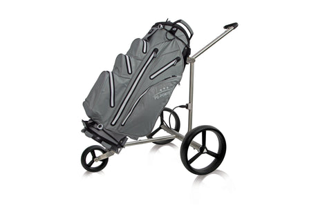 PG-Powergolf "Ausstellungswagen" Nitro Flat Titan Elektrotrolley Golftrolley Elektrisch PG-Powergolf   