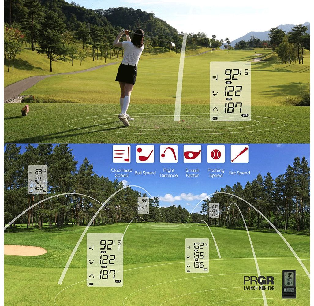 PRGR | Launch Monitor HS-130A  ARCADIA GOLF   