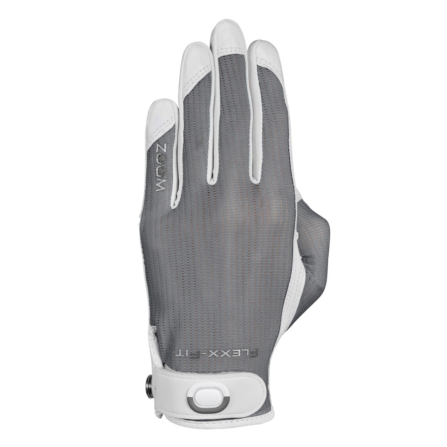 Zoom Sun Style D-Mesh Glove Big Max S/M Left white-grey