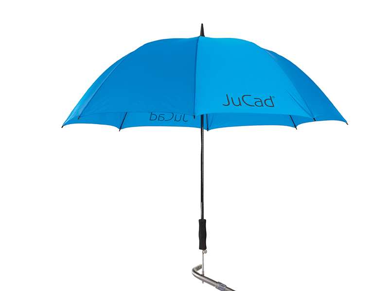 JuCad Teleskop-Golfschirm mit Schirmstift  Jucad Golf Blau  