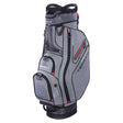 Big Max Terra X Golfbag  Big Max storm-silver-red  