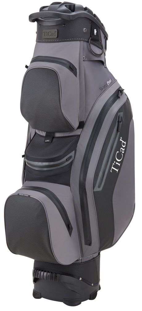 TiCad QO 14 Premium Waterproof Cartbag  TiCad Golf Canon Grey/Black  