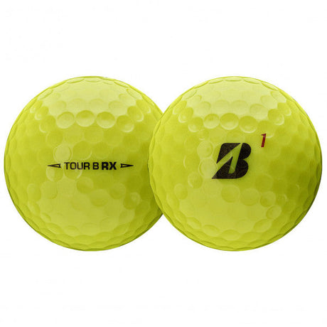 Bridgestone Tour B RX Golfball gelb bedruckbar  Bridgestone Golf   