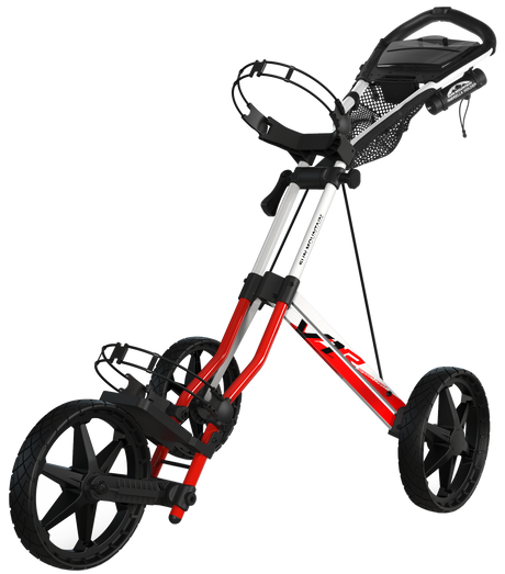 Sun Mountain V1R Golf-Trolley 3-Rad  Sun Mountain Golf Fire Red/White  