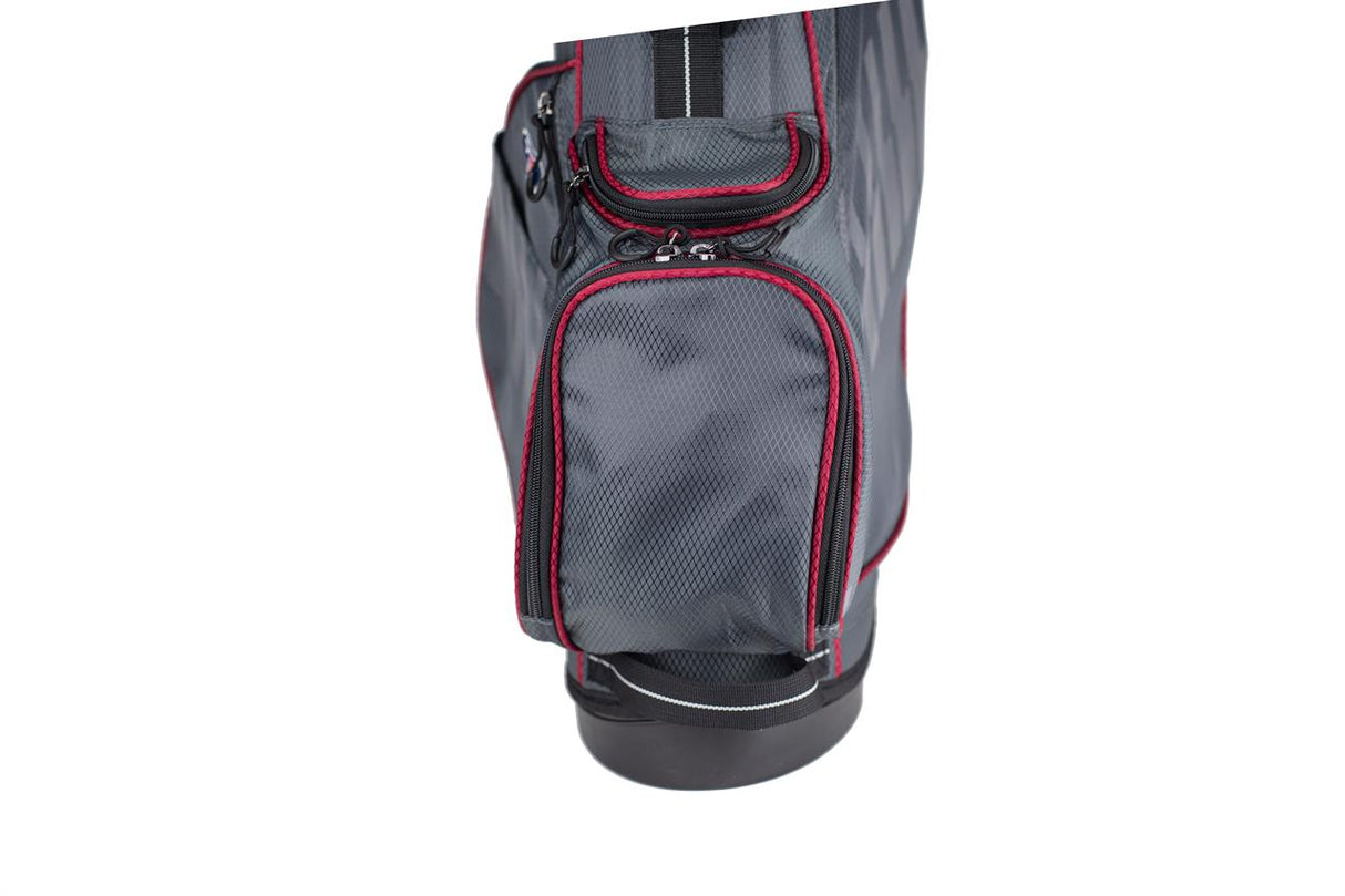 U.S. Kids 2020 Ultralight 60 Stand Bag Grau/Rot  US Kids Golf   